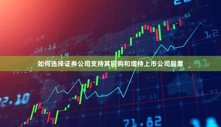 如何选择证券公司支持其回购和增持上市公司股票