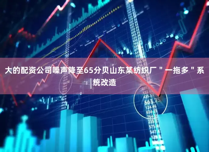 大的配资公司噪声降至65分贝山东某纺织厂＂一拖多＂系统改造