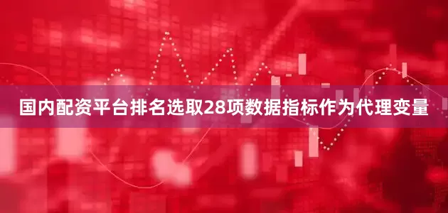 国内配资平台排名选取28项数据指标作为代理变量