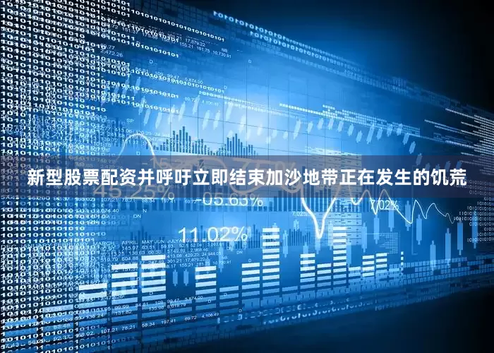 新型股票配资并呼吁立即结束加沙地带正在发生的饥荒