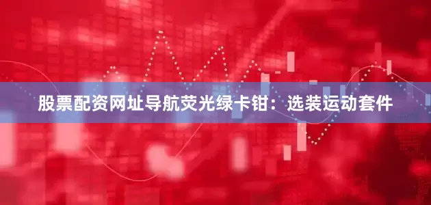 股票配资网址导航荧光绿卡钳：选装运动套件
